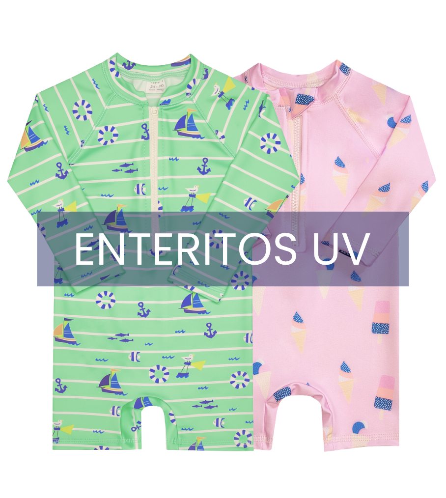 Enteritos UV mangas largas
