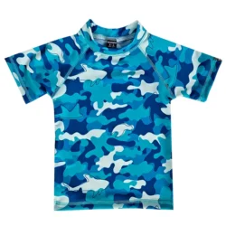 Remera UV Camuflada mangas cortas