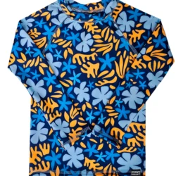 Remera m.largas Ocean breeze azul Remera UV Ocean Breeze mangas largas