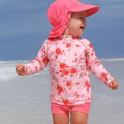 Remera UV Roses mangas largas