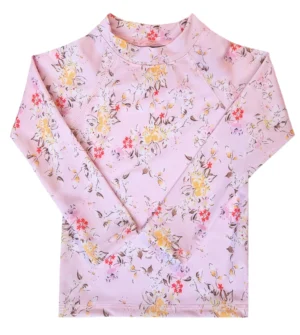 Remera UV Campo de flores mangas largas