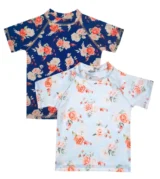 Remera UV Roses mangas cortas