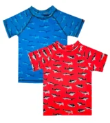 Remera UV Shark Squad mangas cortas
