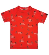 Remera Rider roja m.cortas Remera UV Rider mangas cortas