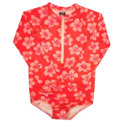 Bodysuit Red Vibes mangas largas Bodysuits UV mangas largas
