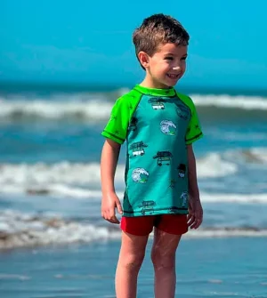 Remera UV Surf Day mangas cortas