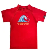 Remera Game over m.cortas roja Remera UV Game Over roja mangas cortas