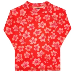 Remera UV Red vibes mangas largas