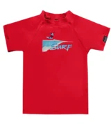 Remera Surf roja m.cortas Remera UV Surf mangas cortas