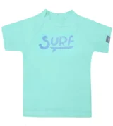 Remera UV Surf verde agua mangas largas