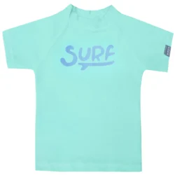 Remera UV Surf verde agua mangas largas