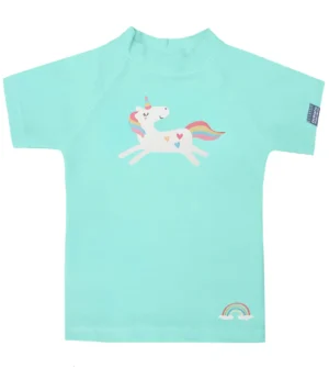 Remera UV Unicornio mangas cortas
