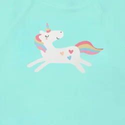 Remera UV Unicornio mangas cortas