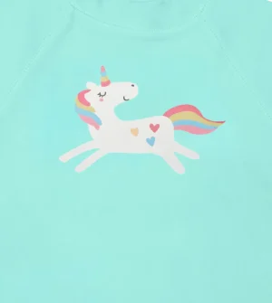 Remera UV Unicornio mangas cortas