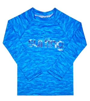 Remera UV Surfing camuflada mangas largas
