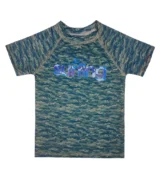 Remera UV Surfing camuflada mangas cortas