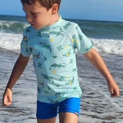 Remera UV Cocodrilo mangas cortas