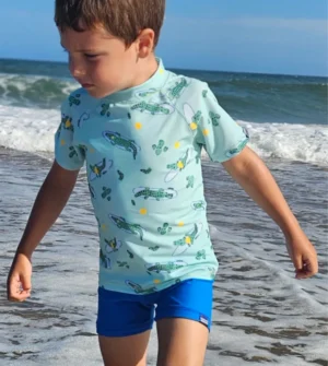 Remera UV Cocodrilo mangas cortas