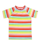 Remera UV Arcoiris mangas cortas