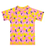 Remera m.cortas Limones rosa Remera UV Limones mangas cortas