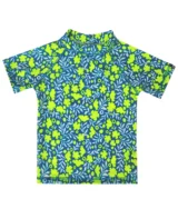 Remera UV Wild Flowers mangas cortas