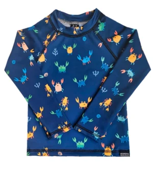 Remera UV Crab Family mangas largas