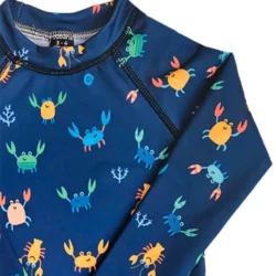 Remera UV Crab Family mangas largas