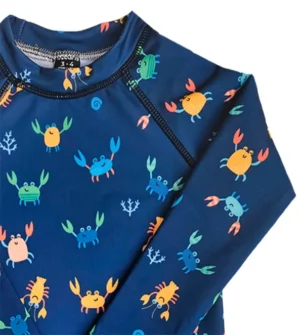 Remera UV Crab Family mangas largas