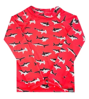 Remera UV Shark Squad mangas largas