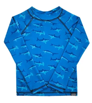 Remera UV Shark Squad mangas largas