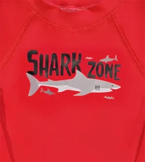 Remera UV Shark zone mangas largas