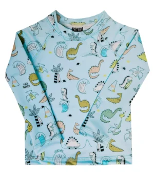 Remera UV T Rex Dino mangas largas