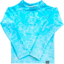 Remera UV Flowerline mangas largas