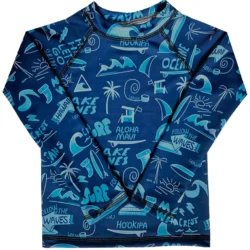 Remera UV Follow the Waves mangas largas