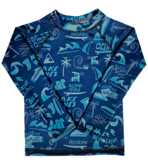 Remera UV Follow the Waves mangas largas