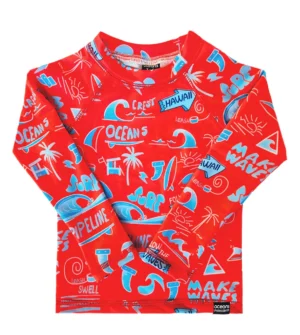 Remera UV Follow the Waves mangas largas