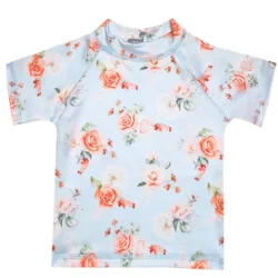 Remera UV Roses mangas cortas