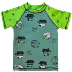 Remera UV Surf Day mangas cortas