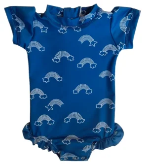 Bodysuit UV Rainbow mangas cortas