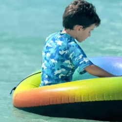 Remera UV Camuflada mangas cortas