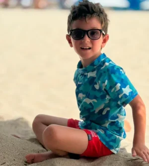 Remera UV Camuflada mangas cortas