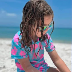 Remera UV Garden mangas cortas