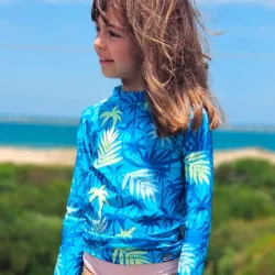 Remera UV Palms mangas largas