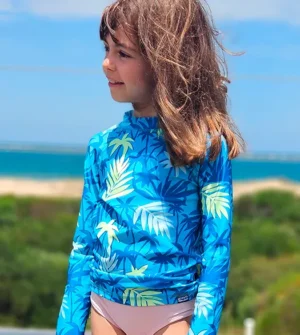 Remera UV Palms mangas largas