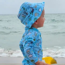 Remera UV T Rex Dino mangas largas