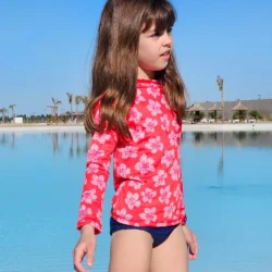 Remera UV Red vibes mangas largas