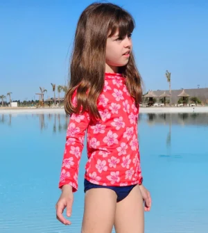 Remera UV Red vibes mangas largas