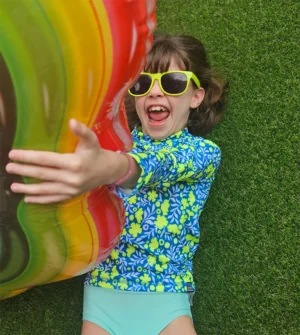 Remera UV Wild Flowers mangas largas