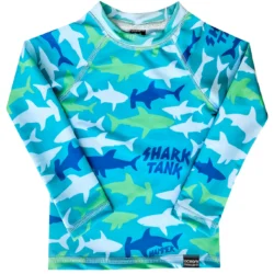 Remera UV Shark Tank mangas largas